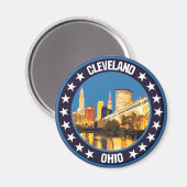Cleveland Magneet (Voorkant / Achterkant)