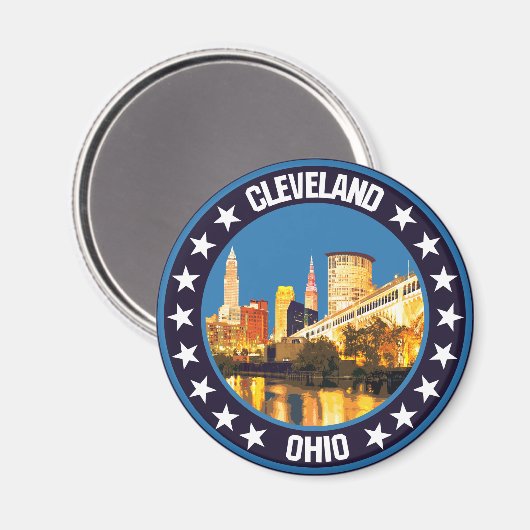 Cleveland Magneet (Voorkant / Achterkant)