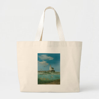 Cleveland Main Lighthouse 1998 Grote Tote Bag