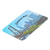 Cleveland Morning (Curved Text) Magnet Magneet (Linkerzijde)