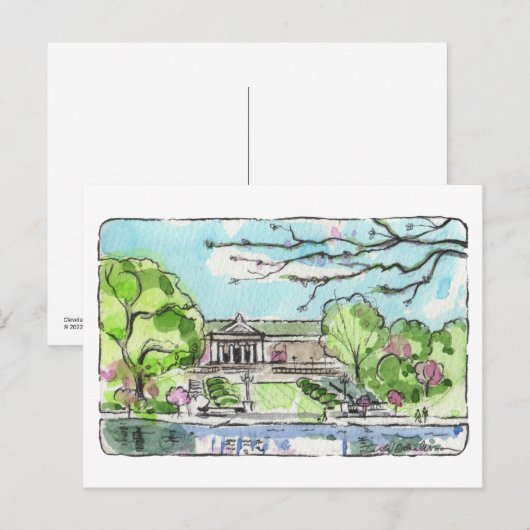 Cleveland Museum of Art Briefkaart (Voorkant / Achterkant)