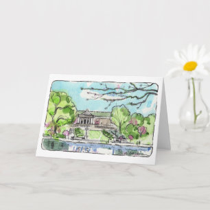 Cleveland Museum of Art Folded Wenskaart Kaart