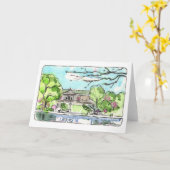 Cleveland Museum of Art Folded Wenskaart Kaart (Gele Bloem)