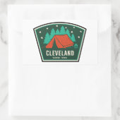 Cleveland National Forest Camping Rechthoekige Sticker (Tas)