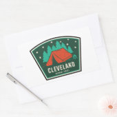 Cleveland National Forest Camping Rechthoekige Sticker (Envelop)