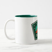 Cleveland National Forest Camping Tweekleurige Koffiemok (Links)