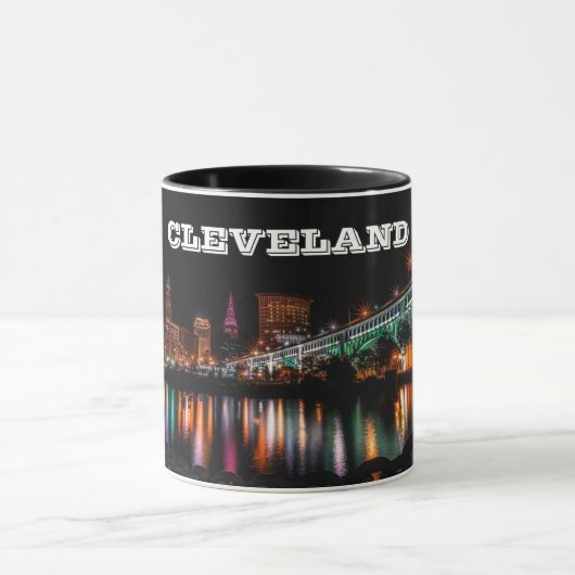 Cleveland Night Panorama Mok (Midden)
