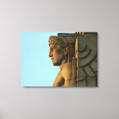 Cleveland OH Art Deco Verpakt Canvas (Voorkant)