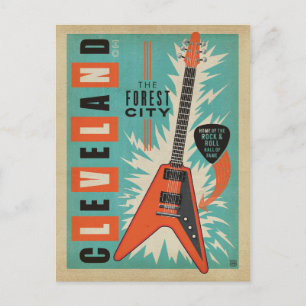 Cleveland, OH Briefkaart