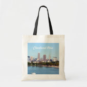 Cleveland OH Edge Water Tote Bag (Voorkant)