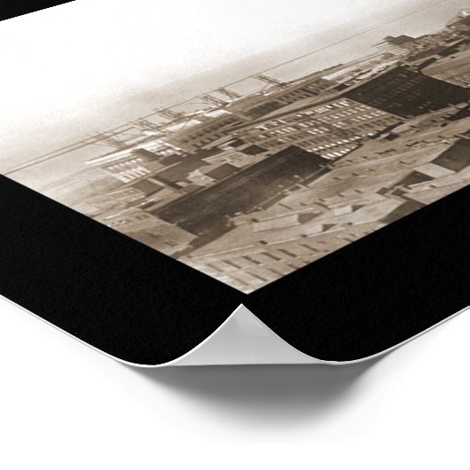 Cleveland, OH Foto 1909 Poster (Hoek)