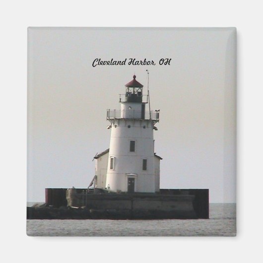 Cleveland OH Harbour Magnet (Voorkant)