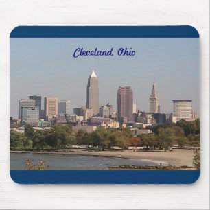 Cleveland OH Lakefront Mousepad Muismat