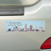 Cleveland OH Leef de Droom Bumpersticker (Op auto)