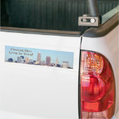 Cleveland OH Leef de Droom Bumpersticker (Op Truck)