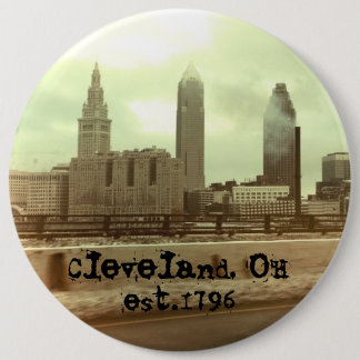 "Cleveland, OH - set.1796" BIG Button