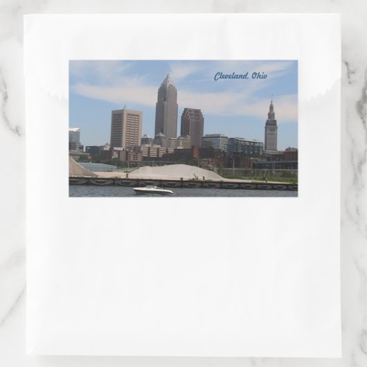 Cleveland OH Skyline Sticker (Tas)