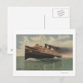 Cleveland, OH - Steamer City of Cleveland Briefkaart (Voorkant / Achterkant)