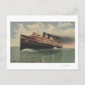 Cleveland, OH - Steamer City of Cleveland Briefkaart (Voorkant)