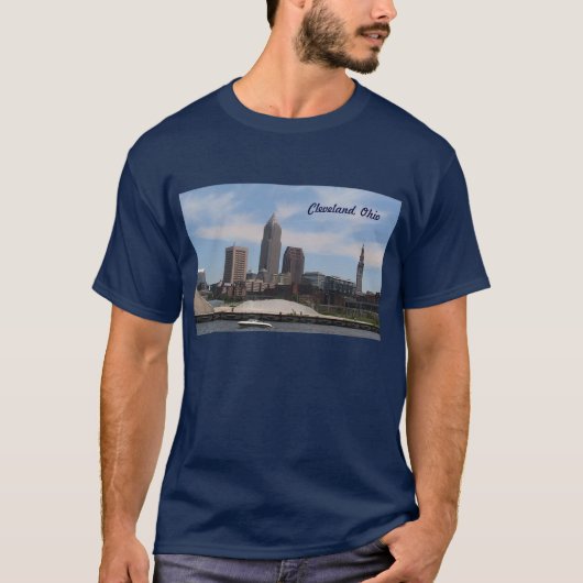 Cleveland OH Torens T-Shirt (Voorkant)