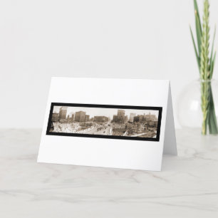 Cleveland, OH Vierkante Foto 1912 Kaart