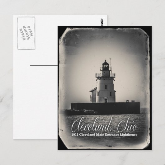 Cleveland, Ohio - 1911 Main Entrance Lighthouse Briefkaart (Voorkant / Achterkant)