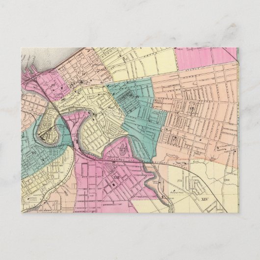 Cleveland, Ohio 2 Briefkaart (Voorkant)