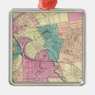 Cleveland, Ohio 2 Metalen Ornament