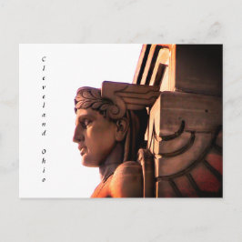 Cleveland Ohio Art Deco (verticaal) Briefkaart
