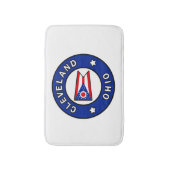 Cleveland Ohio Badmat (Voorkant Verticaal)