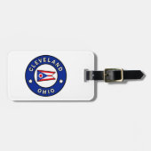 Cleveland Ohio Bagagelabel (Voorkant horizontaal)