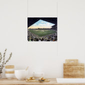 Cleveland Ohio Baseball Stadium Poster (Keuken)