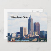 CLEVELAND, OHIO briefkaart (Voorkant / Achterkant)