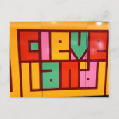 Cleveland, Ohio Briefkaart (Voorkant)
