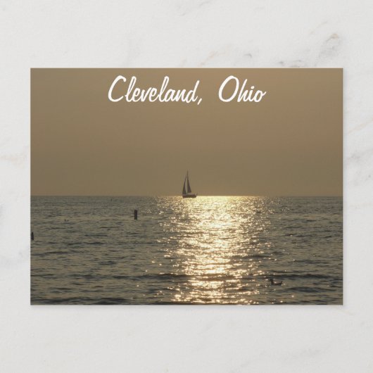 Cleveland, Ohio Briefkaart (Voorkant)