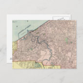 Cleveland, Ohio Briefkaart (Voorkant / Achterkant)