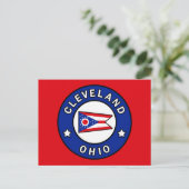 Cleveland Ohio Briefkaart (Staand voorkant)