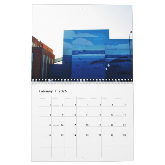 CLEVELAND,OHIO calendar Kalender (Feb 2026)