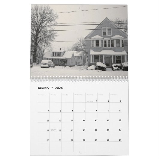 CLEVELAND,OHIO calendar Kalender (Jan 2026)