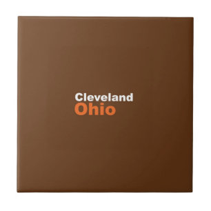 Cleveland, Ohio Ceramic Tile Tegeltje