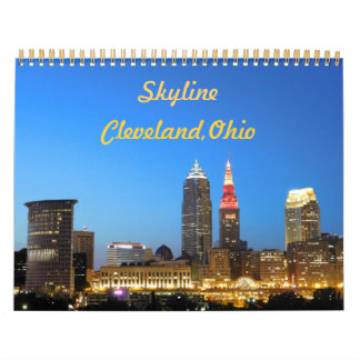 Cleveland Ohio City Skyline Calendar Kalender