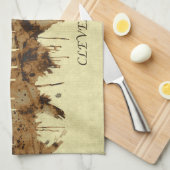 Cleveland Ohio Cityscape Theedoek (Quarter Fold)