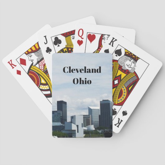 CLEVELAND OHIO Classic Speelkaarten (Achterkant)