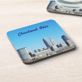 Cleveland, Ohio Cork Back Onderzetter (Linkerzijde)