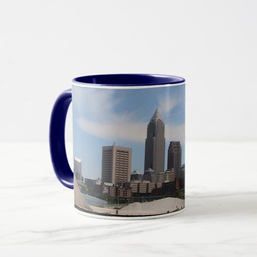 Cleveland, Ohio Custom Mok (Voorkant links)