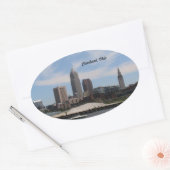 Cleveland Ohio Downtown Sticker (Envelop)