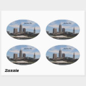 Cleveland Ohio Downtown Sticker (Vel)