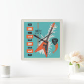 Cleveland Ohio | Elektrische gitaar Vierkante Klok (Huis)