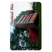 Cleveland, Ohio "Free" Landmark Magneet (Verticaal)