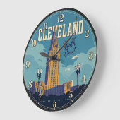 Cleveland Ohio Grote Klok (Hoek)
